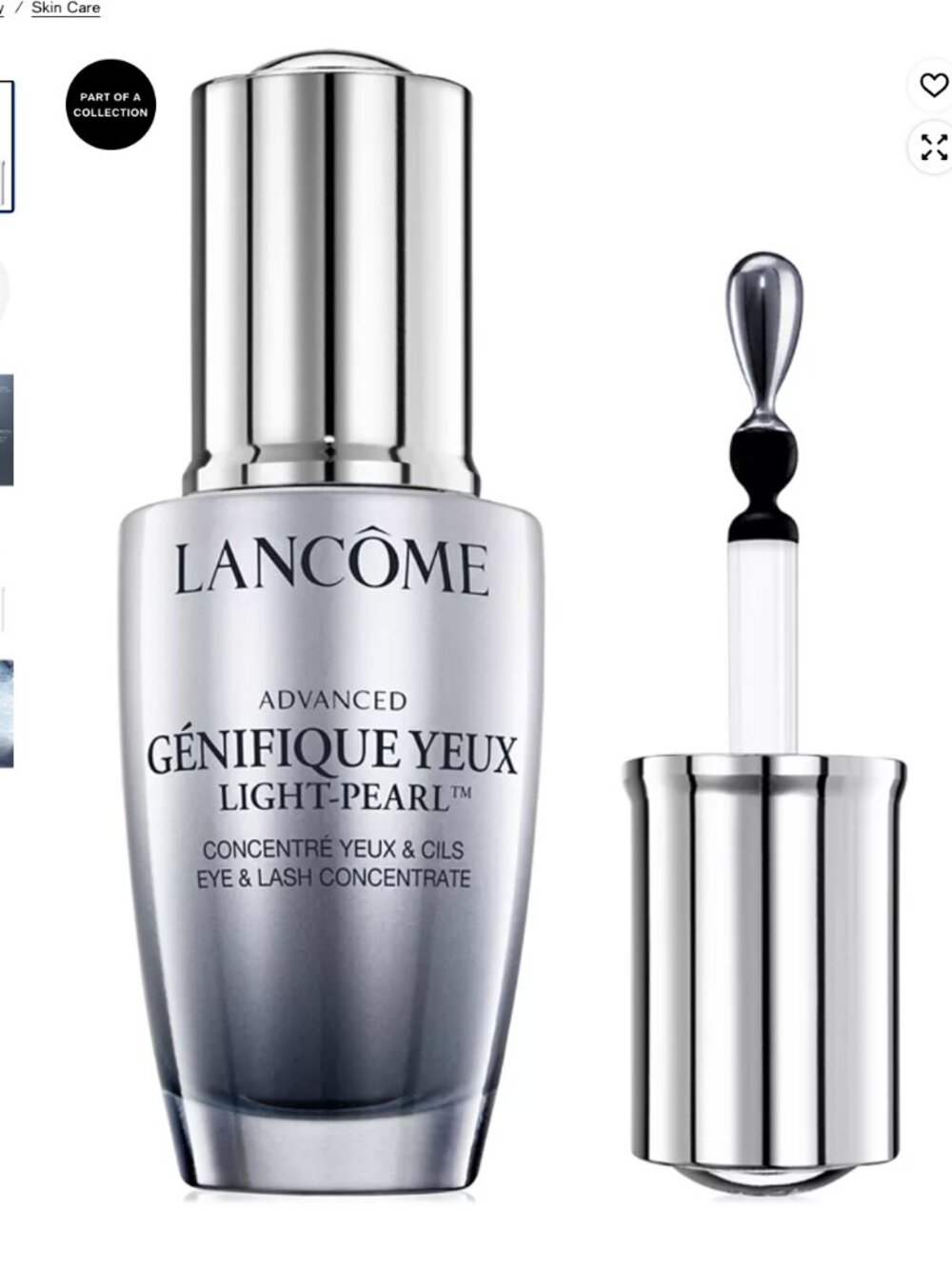 New Lancôme Advanced Génifique Yeux Light-Pearl™ Eye & Lash Concentrate Serum